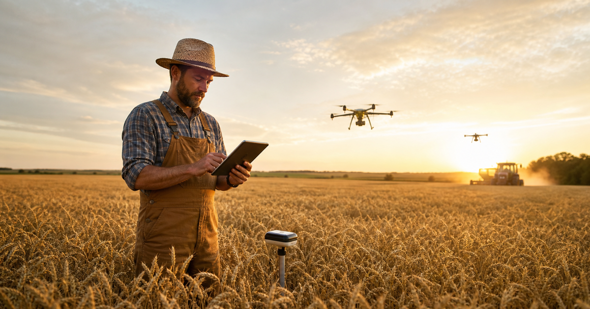 AI for Agriculture: Why a $5 Trillion Industry Averages 1.5% Tech Adoption